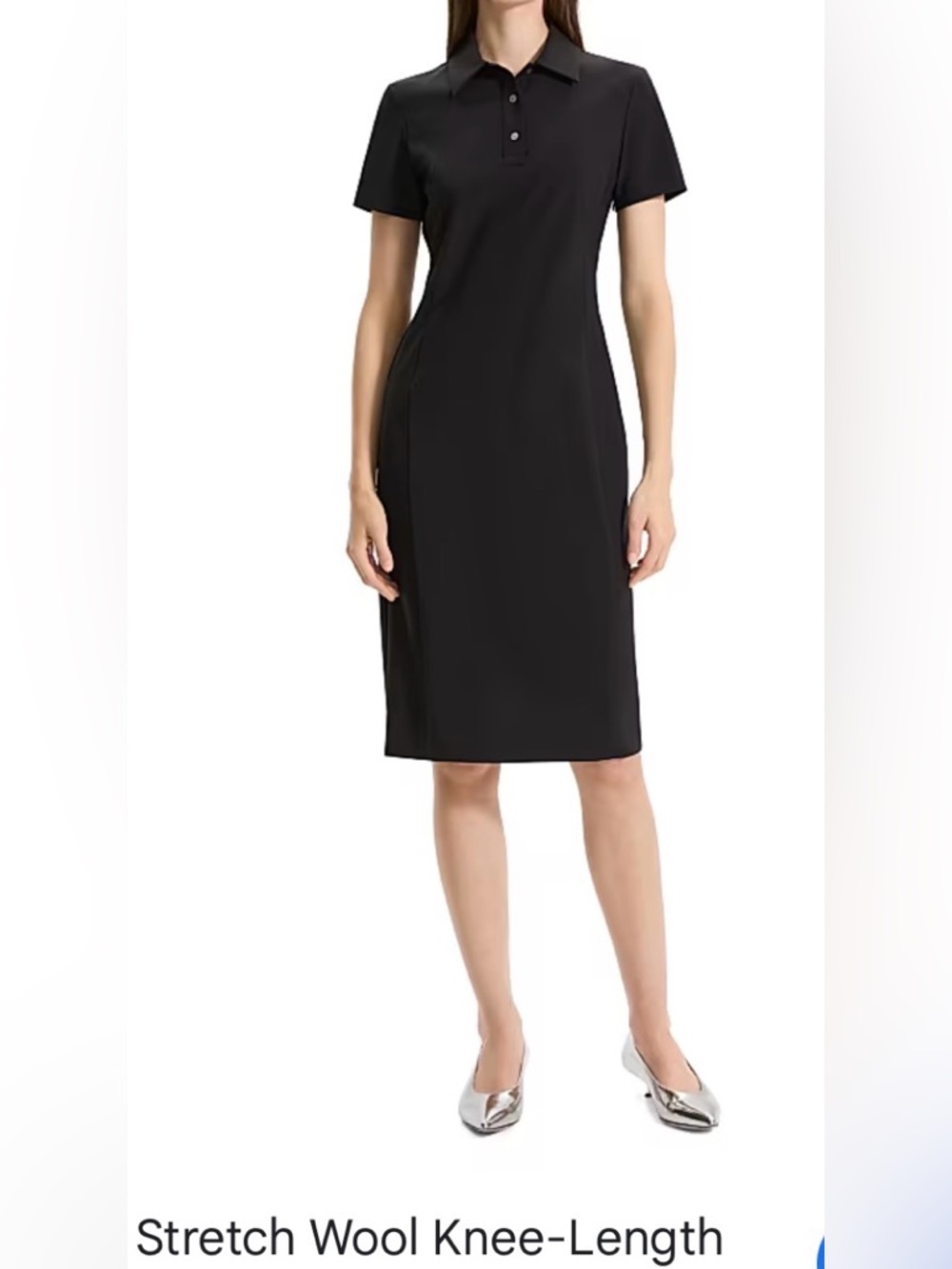 Theory Wool polo Dress